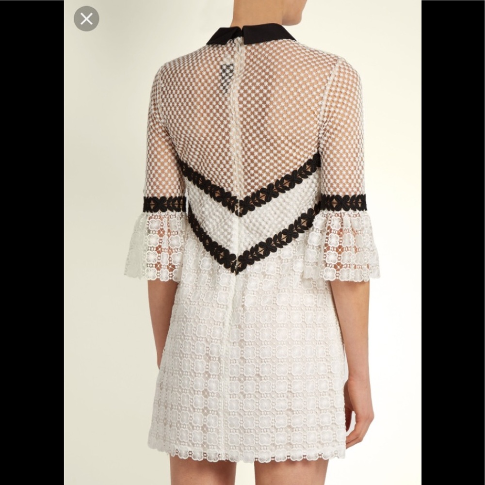 SELF-PORTRAIT
PETAL LACE MINI DRESS
NWT - Picture 4 of 6